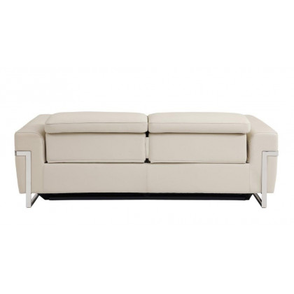GUF 990 Power Reclining Sofa Set - Beige, Genuine Italian Leather