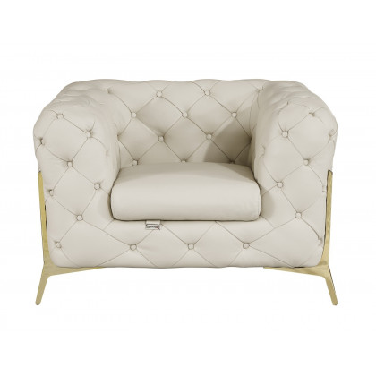 GUF 970 Sofa Set - Beige, Genuine Italian Leather