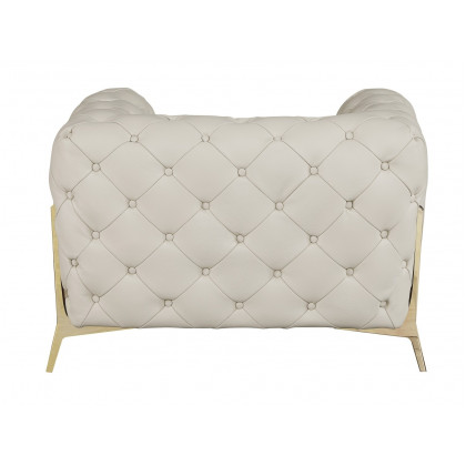 GUF 970 Sofa Set - Beige, Genuine Italian Leather