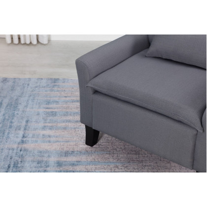 GUF - A87 Accent Chair in Gray, Polyester