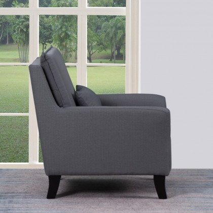 GUF - A87 Accent Chair in Gray, Polyester