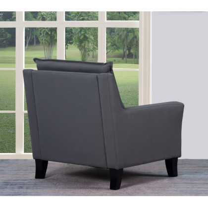 GUF - A87 Accent Chair in Gray, Polyester
