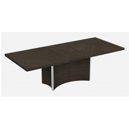 GUF - D845 Dining Table with 6 Chair Set in Gray