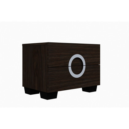 GUF Monte Carlo Queen Size Bedroom Set - Wenge, 4 Pieces