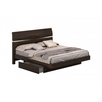GUF Wynn Queen Size Bedroom Set - Wenge, 4 Pieces