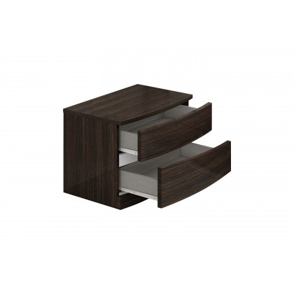 GUF Wynn Queen Size Bedroom Set - Wenge, 4 Pieces