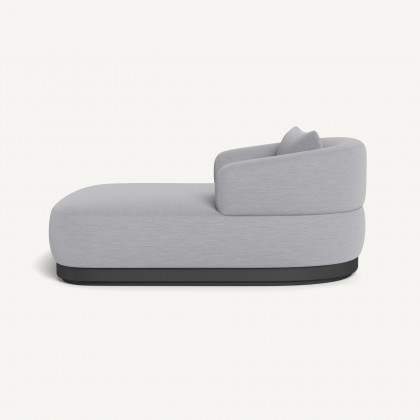 Harbour Amalfi Daybed - Aluminum Asteroid / Panama Cloud