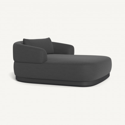 Harbour Amalfi Daybed - Aluminum Asteroid / Panama Grafito