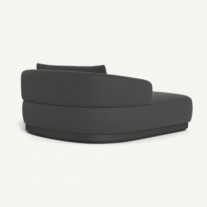 Harbour Amalfi Daybed - Aluminum Asteroid / Panama Grafito