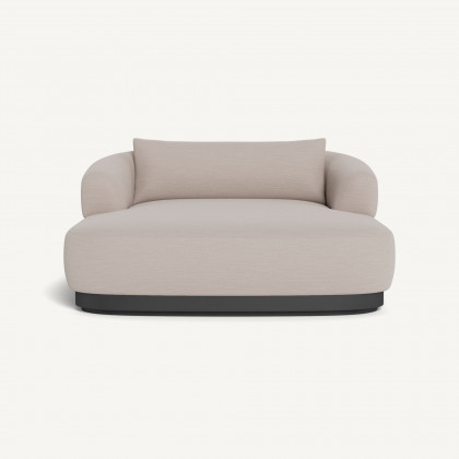 Harbour Amalfi Daybed - Aluminum Asteroid / Panama Marble