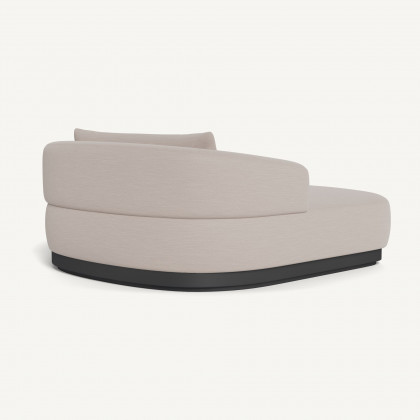 Harbour Amalfi Daybed - Aluminum Asteroid / Panama Marble