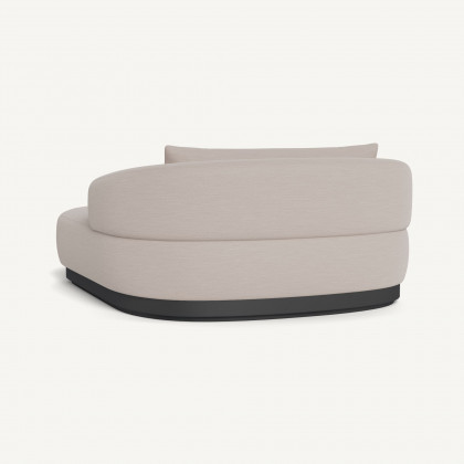 Harbour Amalfi Daybed - Aluminum Asteroid / Panama Marble