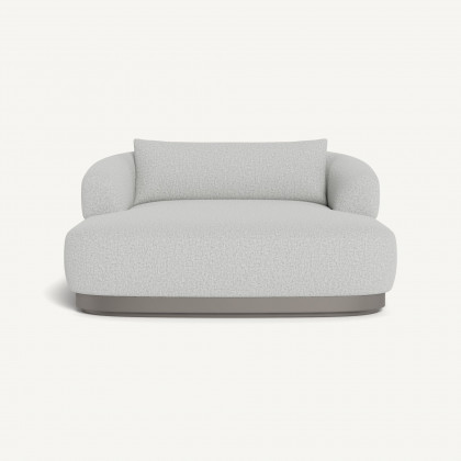 Harbour Amalfi Daybed - Aluminum Taupe / Copacabana Sand