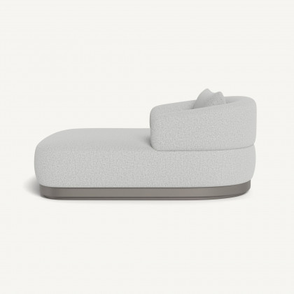 Harbour Amalfi Daybed - Aluminum Taupe / Copacabana Sand