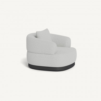 Harbour Amalfi Lounge Chair - Aluminum Asteroid / Copacabana Sand