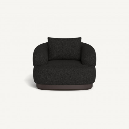 Harbour Amalfi Lounge Chair - Aluminum Bronze / Copacabana Midnight