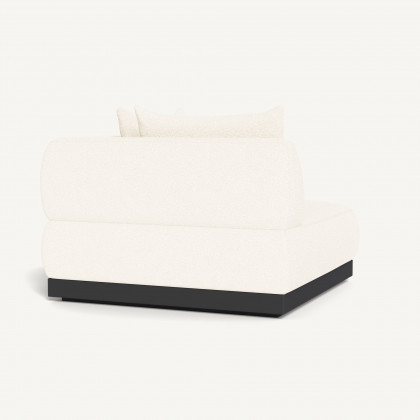Harbour Amalfi Corner - Aluminum Asteroid / Riviera Ivory
