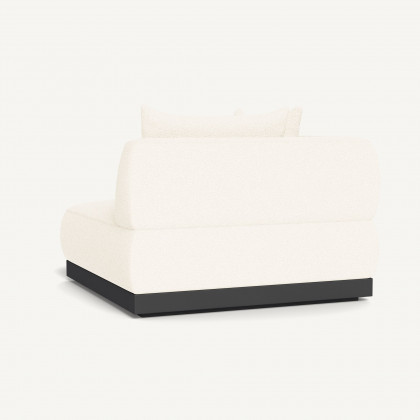 Harbour Amalfi Corner - Aluminum Asteroid / Riviera Ivory