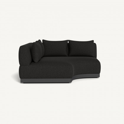 Harbour Amalfi Curved Corner - Aluminum Asteroid / Copacabana Midnight