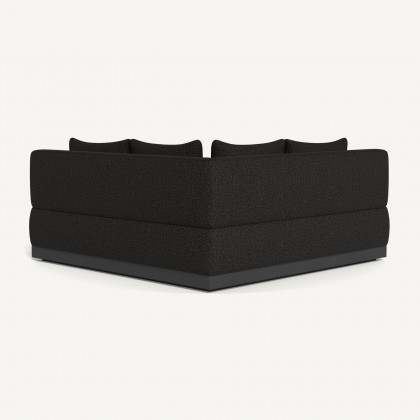Harbour Amalfi Curved Corner - Aluminum Asteroid / Copacabana Midnight