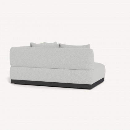 Harbour Amalfi Curved Corner - Aluminum Asteroid / Copacabana Sand