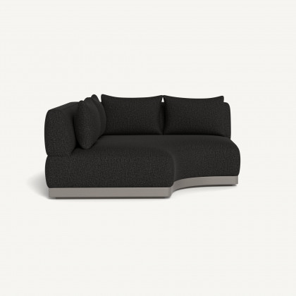 Harbour Amalfi Curved Corner - Aluminum Taupe / Copacabana Midnight