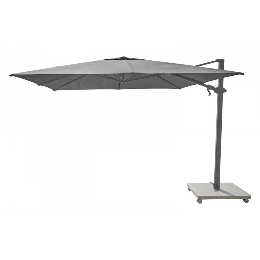 Harbour Antego Cantilever Umbrella Stone Base Sold Separately - Aluminum Anthracite