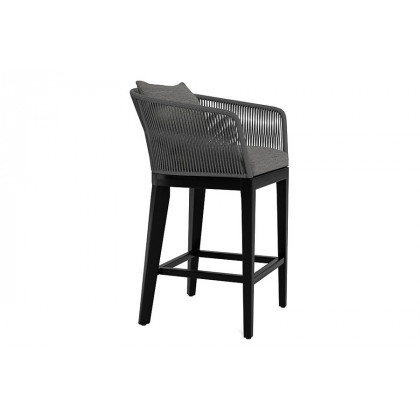 Harbour Avalon Bar Stool - Teak Natural, Copacabana Sand