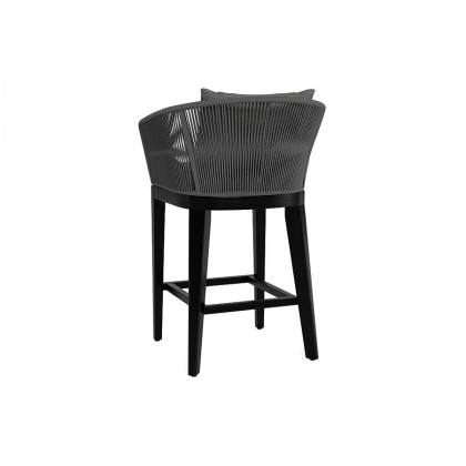 Harbour Avalon Bar Stool - Teak Natural, Copacabana Sand