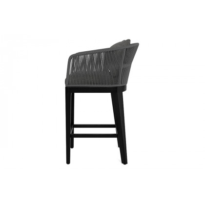 Harbour Avalon Bar Stool - Teak Natural, Copacabana Sand