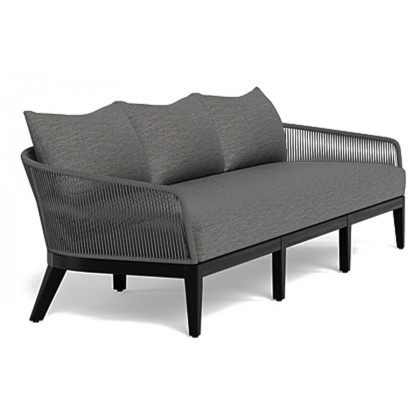 Harbour Avalon 3 Seat Sofa - Teak Natural, Panama Blanco