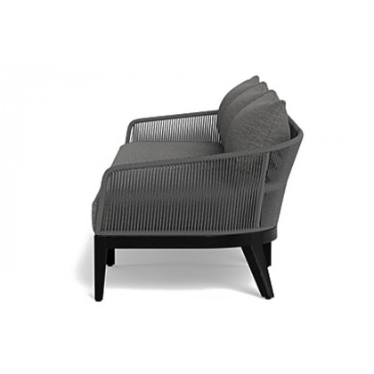 Harbour Avalon 3 Seat Sofa - Teak Natural, Panama Blanco