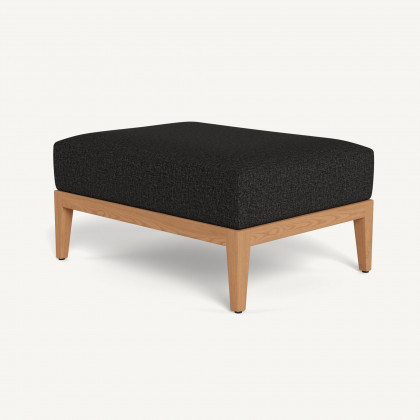 Harbour Avalon Ottoman - Teak Natural / Copacabana Midnight
