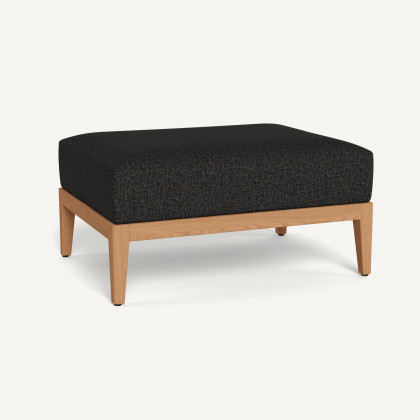 Harbour Avalon Ottoman - Teak Natural / Copacabana Midnight