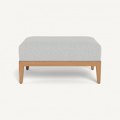 Harbour Avalon Ottoman - Teak Natural / Copacabana Sand