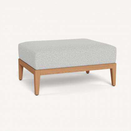 Harbour Avalon Ottoman - Teak Natural / Copacabana Sand