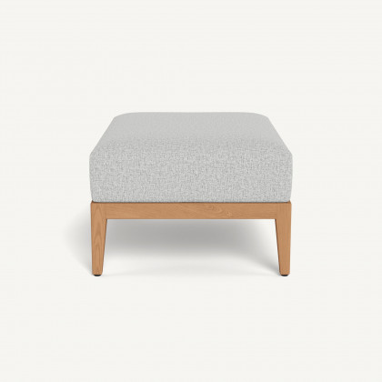Harbour Avalon Ottoman - Teak Natural / Copacabana Sand