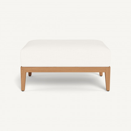 Harbour Avalon Ottoman - Teak Natural / Panama Blanco