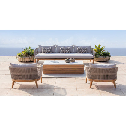 Harbour Avalon Coffee Table in Teak Natural