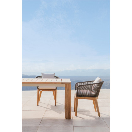 Harbour Avalon Side Table in Teak Natural