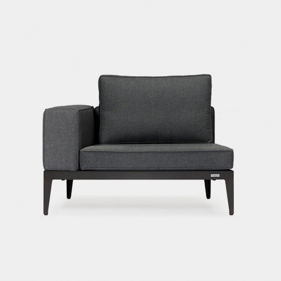 Harbour Balmoral Corner - Aluminum White, Copacabana Midnight, Strapping White
