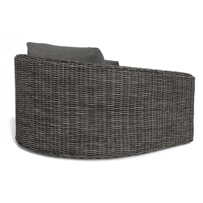 Harbour Barcelona Lounge Chair - Wicker Taupe, Copacabana Sand