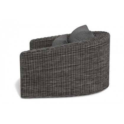 Harbour Barcelona Lounge Chair - Wicker Taupe, Copacabana Sand