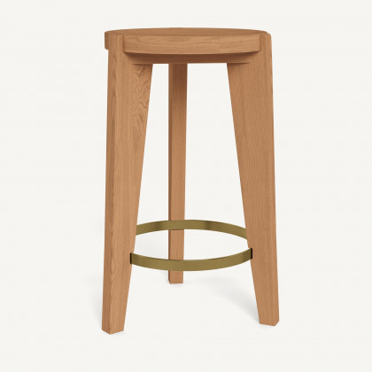 Harbour Bari Bar Stool in Teak Natural