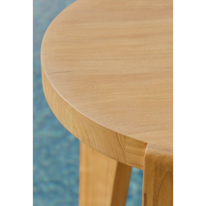 Harbour Bari Bar Stool in Teak Natural