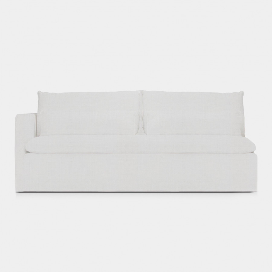 Harbour Bondi 2 Seat 1 Arm Sofa Left - Harbour Belgian Linen Mushroom