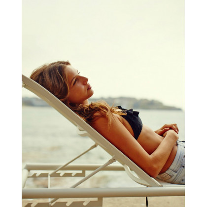 Harbour Breeze Club Chair - Aluminum Asteroid / Batyline Silver
