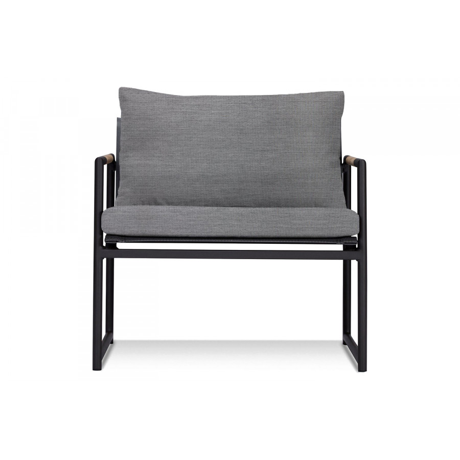 Harbour Breeze Lounge Chair - Aluminum Asteroid, Lisos Piedra