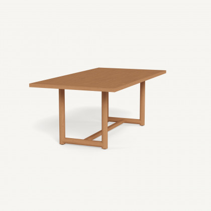 Harbour Breeze Xl Teak Dining Table 79" in Teak Natural