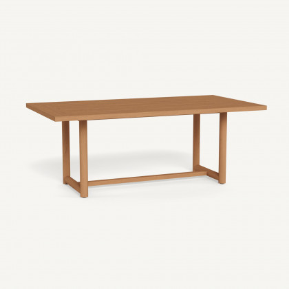Harbour Breeze Xl Teak Dining Table 79" in Teak Natural